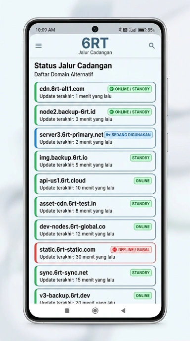 Link Alternatif 6rt untuk Pengguna Android Indonesia